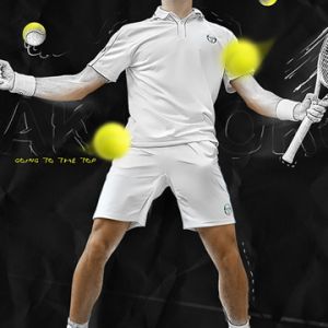 Novak Djokovic Acción de Tenis