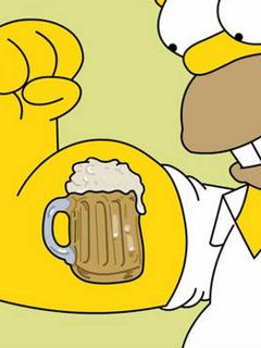 Tatuaje de Cerveza de Homer Simpson