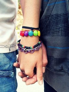 Pulseras de Amistad Coloridas