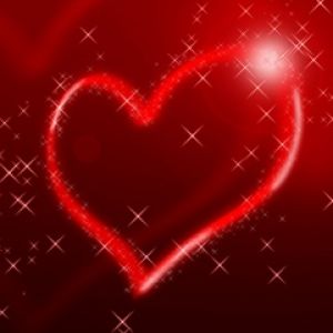 Corazón Rojo Brillante