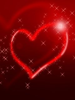 Corazón Rojo Brillante