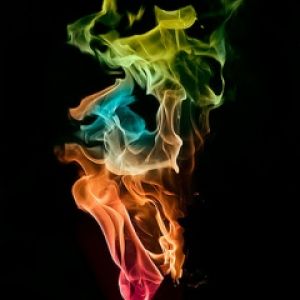 Arte de Humo Colorido