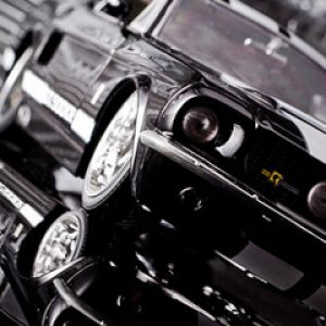 Coche Deportivo Negro