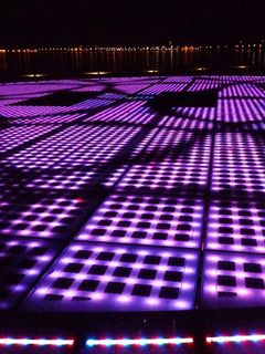 Patrones de luces LED vibrantes