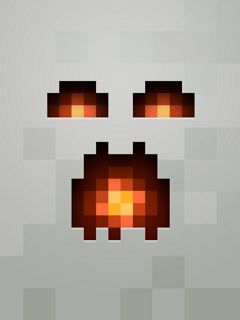 Cara de Fantasma Pixelada