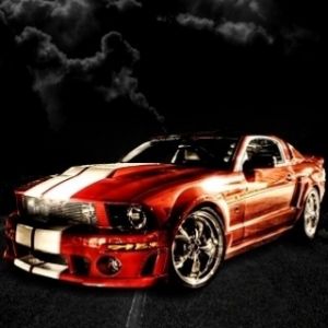 Mustang GT Rojo