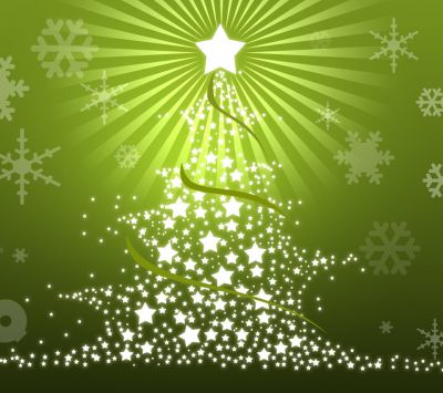 Árbol de Navidad Brillante