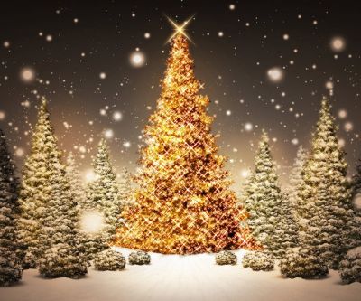 Árbol de Navidad Brillante