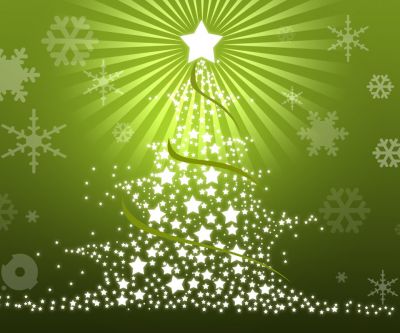 Árbol de Navidad Brillante