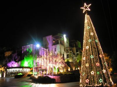 Árbol de Navidad Luces Nocturnas