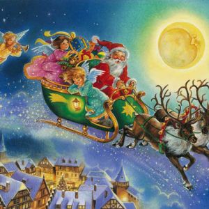 Trineo de Santa Claus