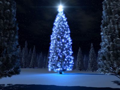 Árbol de Navidad Brillante