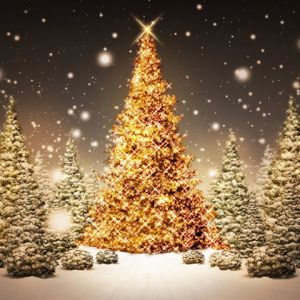 Árbol de Navidad Brillante