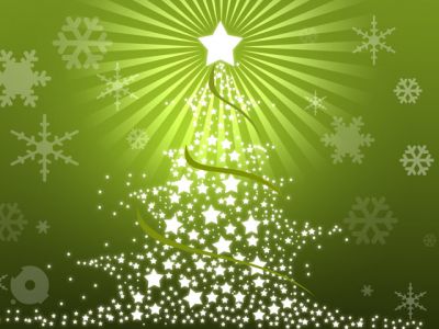 Árbol de Navidad Brillante