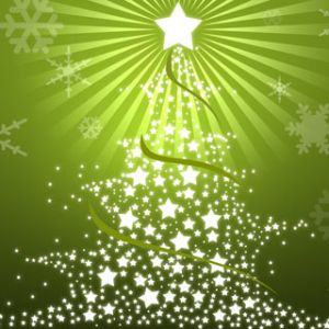 Árbol de Navidad con Estrellas