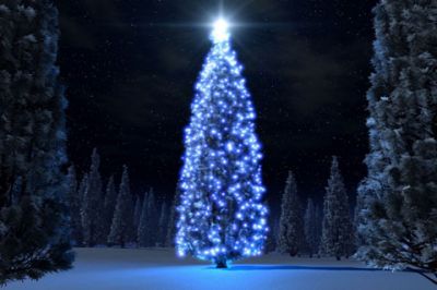 Árbol de Navidad Brillante