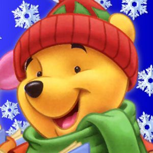 Winnie the Pooh Navidad Alegre