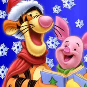 Tigger y Piglet Alegría Navideña