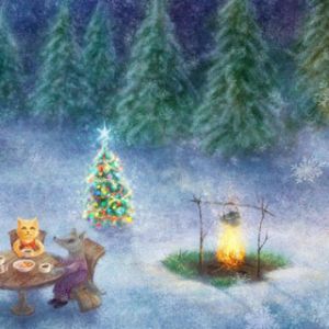 Maravilla Invernal con Animales