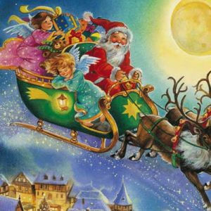 Trineo de Santa Claus