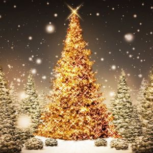 Árbol de Navidad Brillante