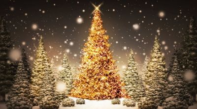 Árbol de Navidad Brillante