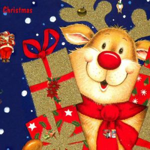 Renos Navideño Alegre