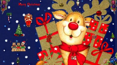 Renos Navideño Alegre
