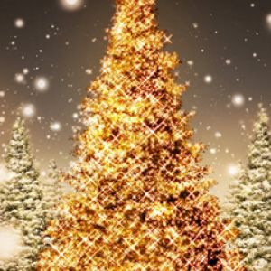 Árbol de Navidad Brillante