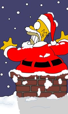 Navidad Alegre de Homer Simpson