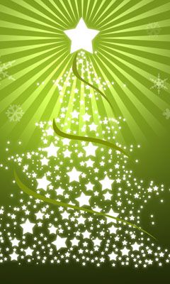 Árbol de Navidad con Estrellas