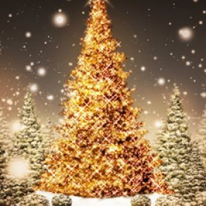 Árbol de Navidad Brillante