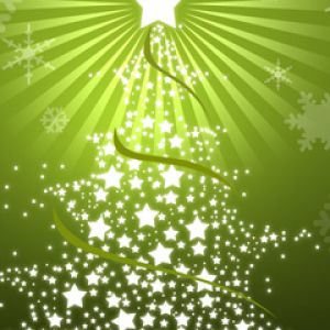 Diseño de Árbol de Navidad Brillante