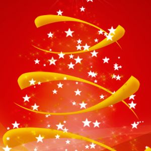 Diseño de Árbol de Navidad Elegante