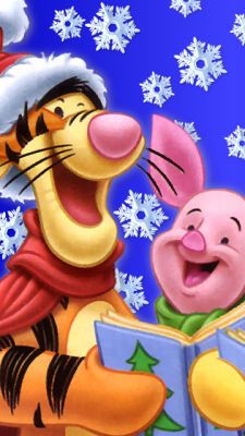Tigger y Piglet Alegría Navideña