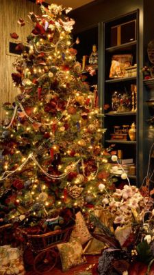 Hermoso Árbol de Navidad Decorado