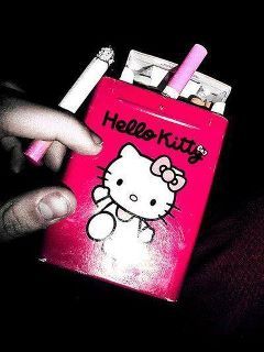 Estuche de Cigarrillos Hello Kitty