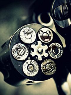 Revólver Divertido con Emojis