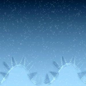 Fondo Abstracto de Nieve Invernal