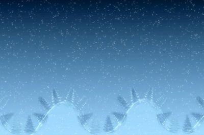 Fondo Abstracto de Nieve Invernal