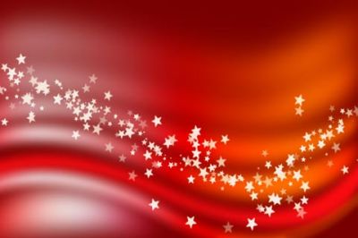 Fondo Abstracto Rojo Estrellado