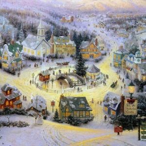 Pueblo de Invierno Encantado
