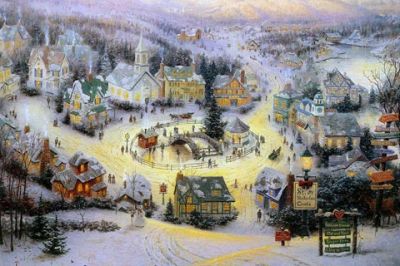 Pueblo de Invierno Encantado