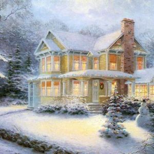 Casa Acogedora de Invierno