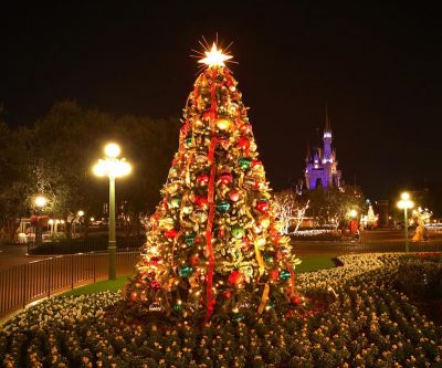 Árbol de Navidad de Noche