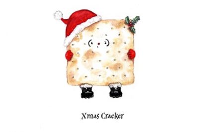 Personaje de cracker navideño