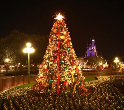 Árbol de Navidad de Noche