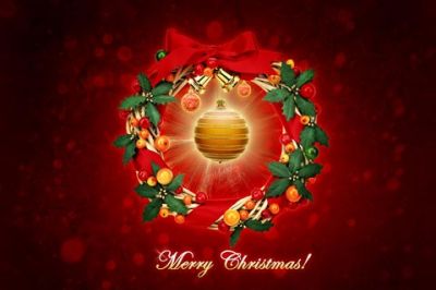 Corona de Navidad