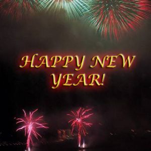 Celebración de Fuegos Artificiales de Año Nuevo