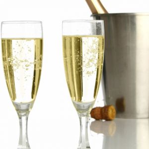 Celebración con Champán